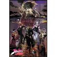 thumbnail image 1 of Jojo's Bizarre Adventure - Framed Manga TV Show Poster (Group) (Size: 24" X 36") (Black Aluminum Frame), 1 of 6
