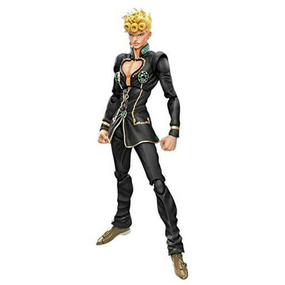 Jojo's Bizarre Adventure Part 5 "Jorno Giovana Ver.BLACK" Approximately 150mm PVC & ABS & Nylon Painted Movable Figure// Models/ Face