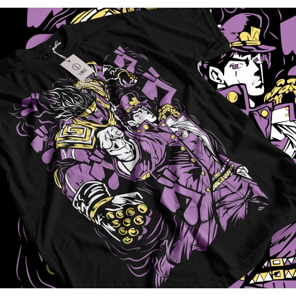 Jojo's Bizarre Adventure T-shirt Anime Manga Graphic Design ShirtTee All Size029 | eBay