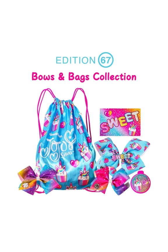 Bows & Bag Sweet Collection - JOJO SIWA Hair Bows Gift Set Limited Edition #67