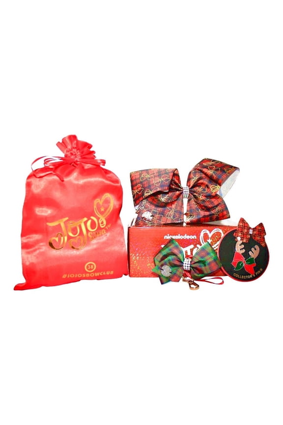 December Santa Bow - Jojo Siwa Hair Bows Gift Set Limited Edition #38