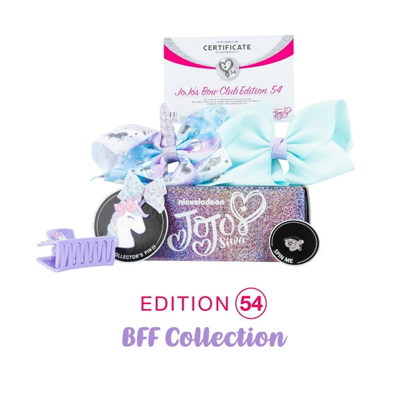 Jojo's Bow Club Unicorn BFF Collection - Jojo Siwa Hair Bows Gift Set Limited Edition #54