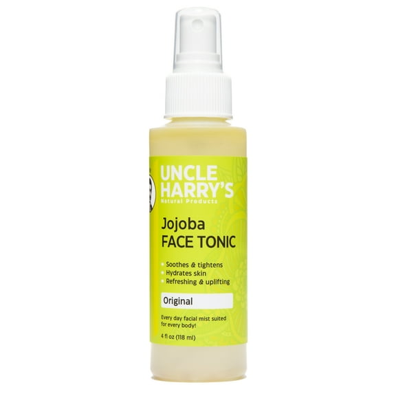 Jojoba Face Tonic Spray by Uncle Harry's Natural Products (4oz Tonic)