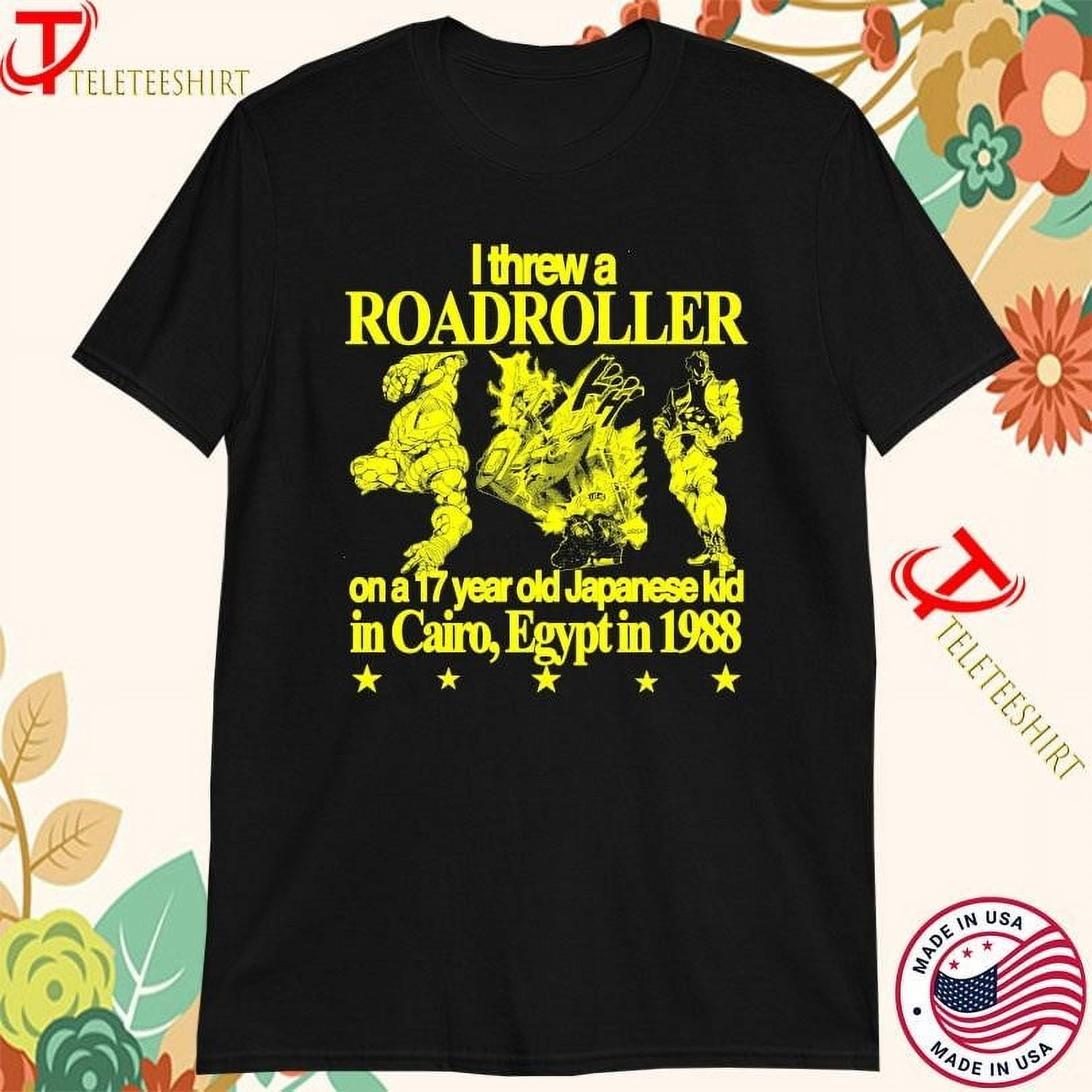 Jojos Bizarre Adventure I Threw A Road Roller On A 17 Years Old