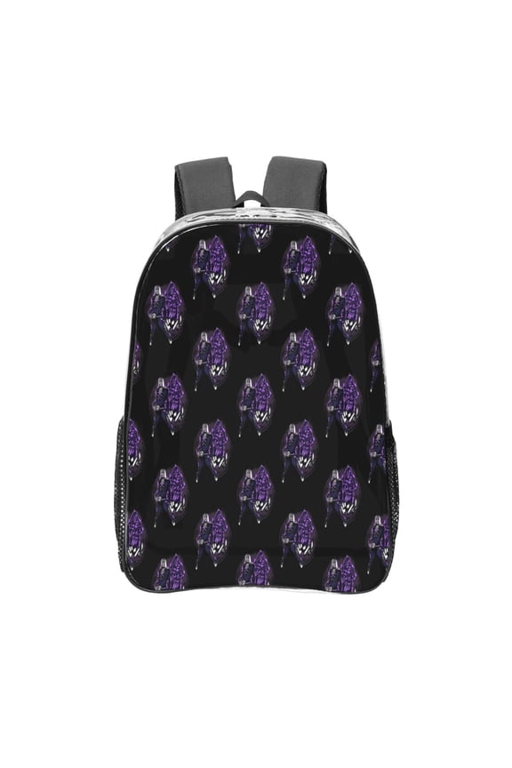 Jojos Bizarre Adventure - Leone Abbacchio Transparent Backpack Fashion Travel Backpack Laptop Backpack 16ch