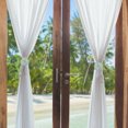thumbnail image 1 of Jokapy Magnetic Curtain Tiebacks, Sparkling Crystal Flower Curtain Holdbacks, Green, 4 Count, 1 of 10
