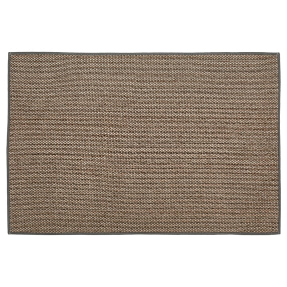 Jokapy Non-Skid Polyester Kitchen Rug, Absorbent Kitchen Floor Mat, 24" x 36", Brown