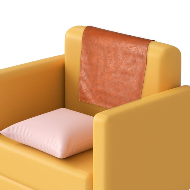 Jokapy Recliner Chair Headrest Cover Faux Leather Sofa Couch Arm Covers