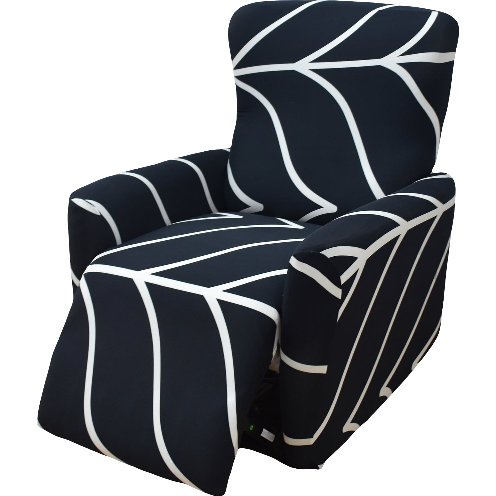 Jokapy Recliner Slipcover Stretch Printed Fabric Furniture Chair Cover ...