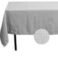 thumbnail image 1 of Jokapy Rectangle Fabric Tablecloth, Decorative Farmhouse Table Cover, Gray, 60" x 120", 1 of 11