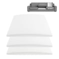 thumbnail image 1 of Dznils Sofa Couch Cushion Support for Sagging Seat, 20" x 20", White, Set of 3, 1 of 10