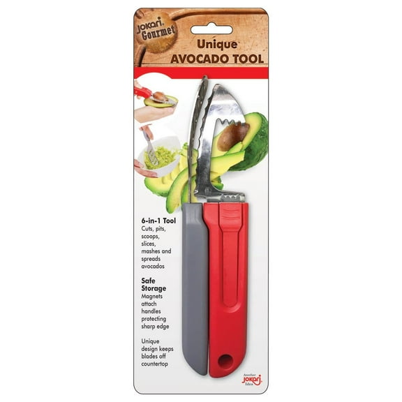Jokari 6 in 1 Multi Avocado Tool Knife Pitter Slicer Scoop Spreader Masher