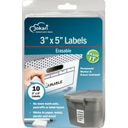Jokari Erasable Labels for Storage and Filing, Small Business Supplies Boxes, Permanent Marker Included