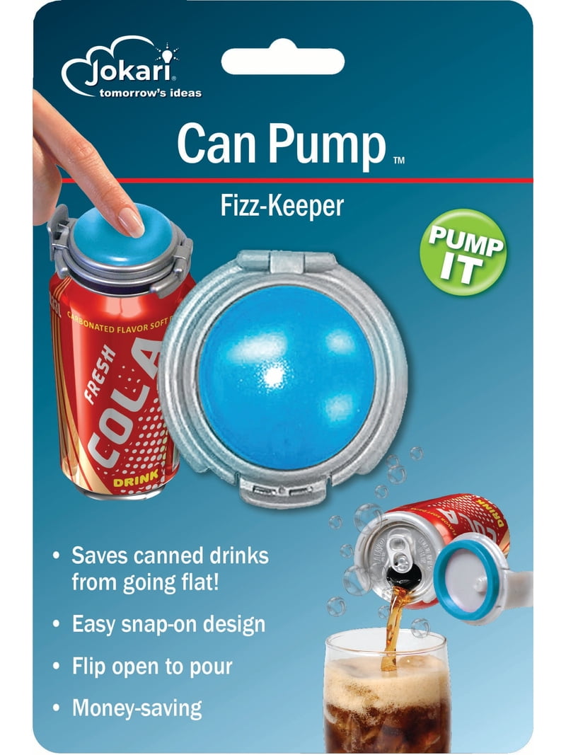 Jokari Soda Fresh Pump Cap 05002 – Keeps Fizz In 1L, 1.5L, And 2L Bottles, White Plastic, Standard Fit-703293