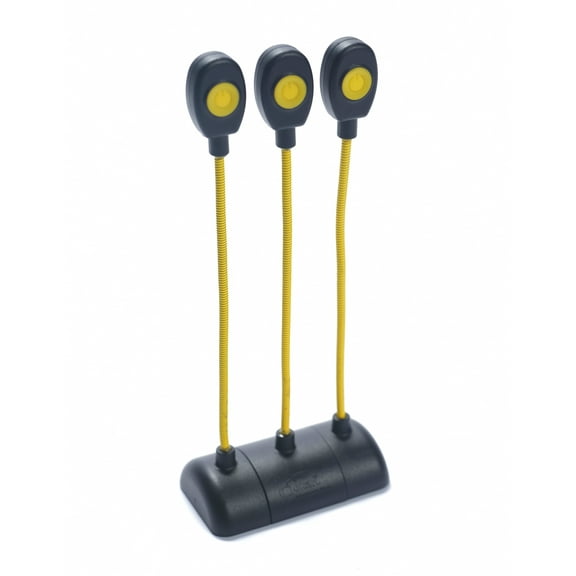 Jokari Flex Mag Light 3-in-1 Magnetic LED Work Light | Flexible, Hands-Free Flashlight for Garage, Auto, Camping & DIY Projects