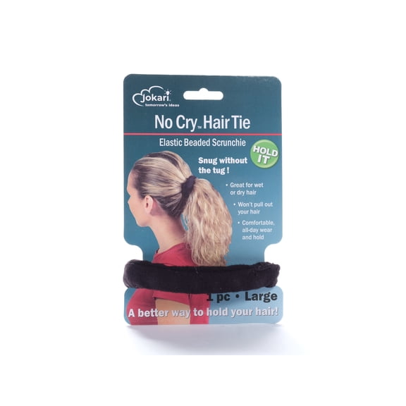 Jokari No Cry Beaded Elastic Scrunchie, 1-Pack