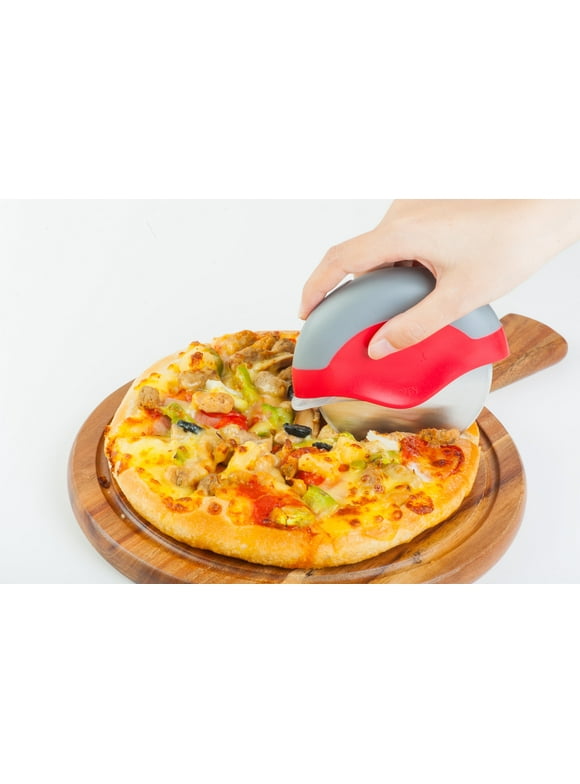 Jokari Stainless Steel Pizza Wheel Super Sharp Easy Clean Cutter and Slicer