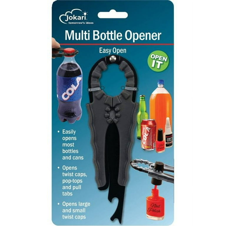 MagicOpener - Bottle Opener - Easy Open All Plastic & Water Bottles and Cans
