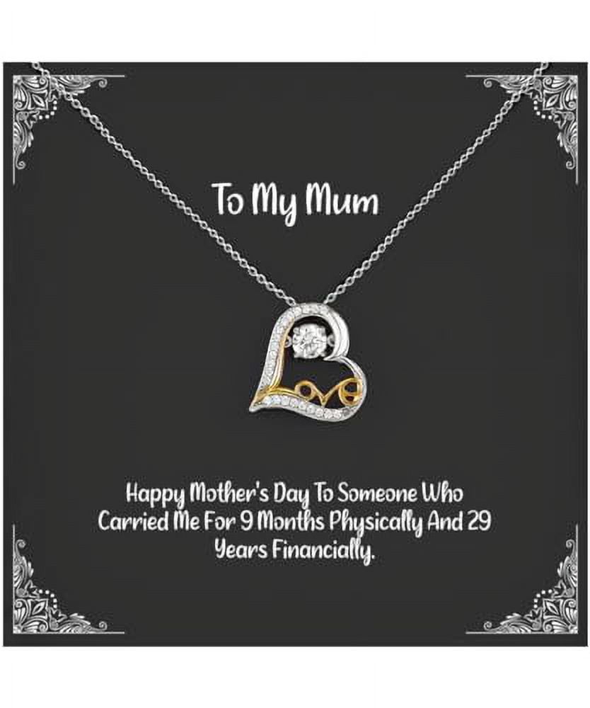 Joke Mum Gifts, Happy Mother's Day To Someone Who Carried Me, Inappropriate Love Dancing Necklace For Mom, Jewelry From Daughter, Cool mom, Cool moms, Gifts for mom, Gift ideas for mom, Mothers Day