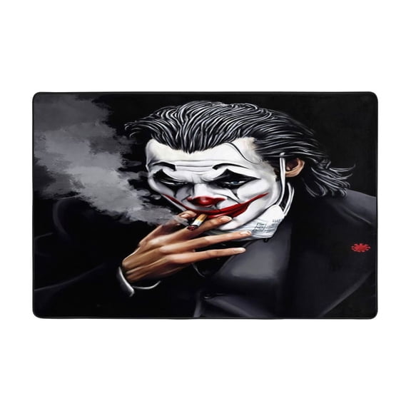 Joker Area Rug Cartoon Rugs Non-Slip Soft Carpet Soft Floor Mats for Home Decor Living Room Bedroom Mat 36"X24"