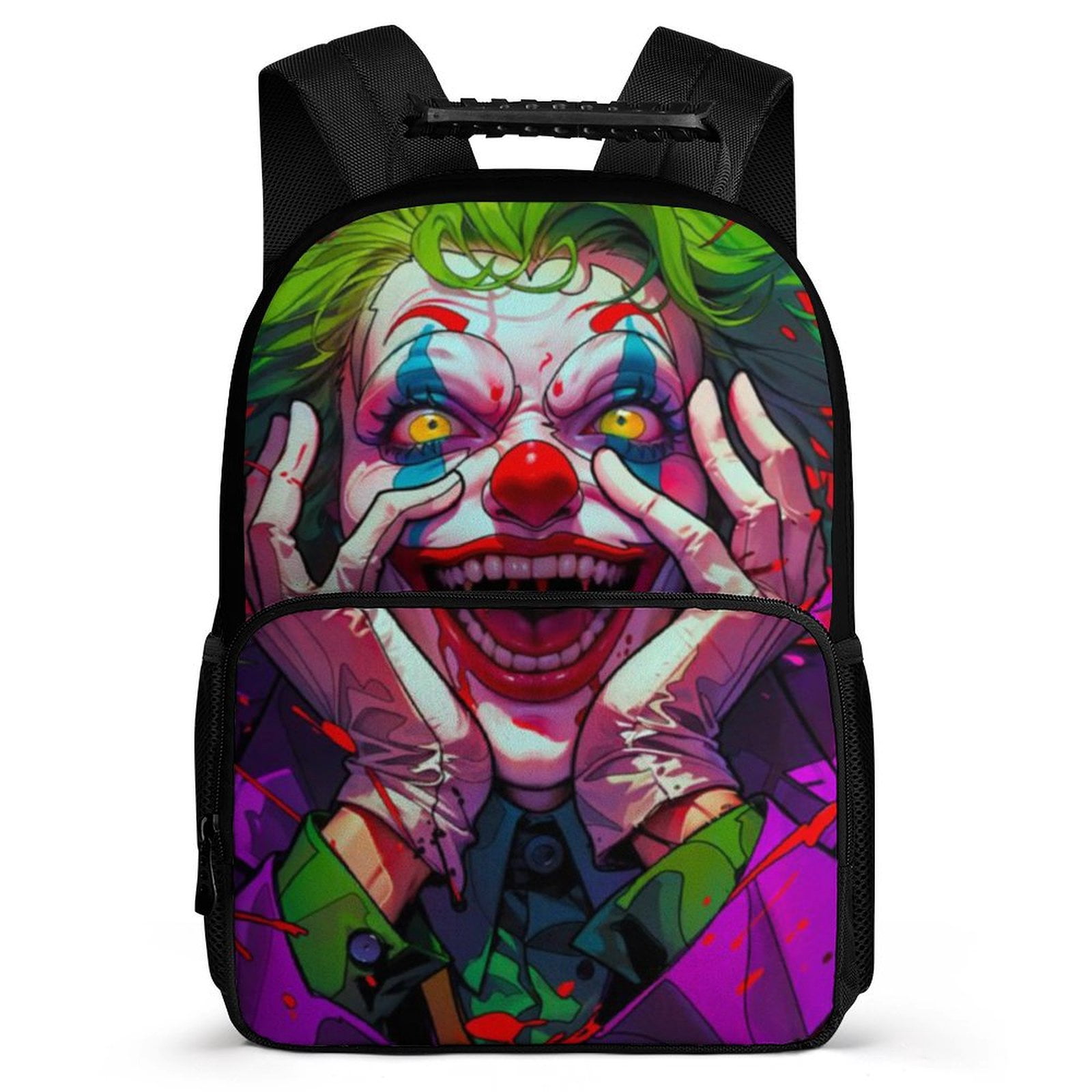 Joker Backpack 16 Inch Shoulder Laptop Bookbags Casual College Shoulder ...