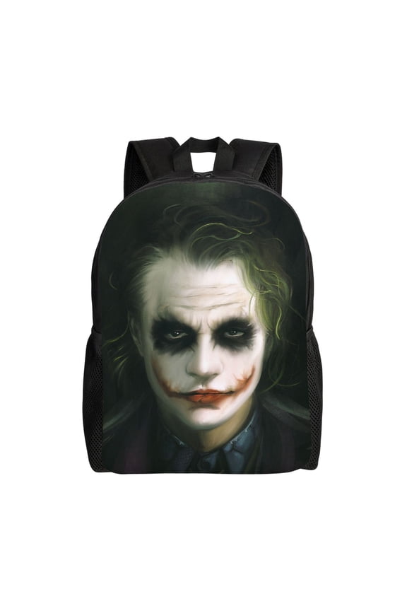 Joker Backpack Cute Anime Large Capacity Multifunction Backpacks Lightweight Sports Travel Laptop Bag Daypack 16In