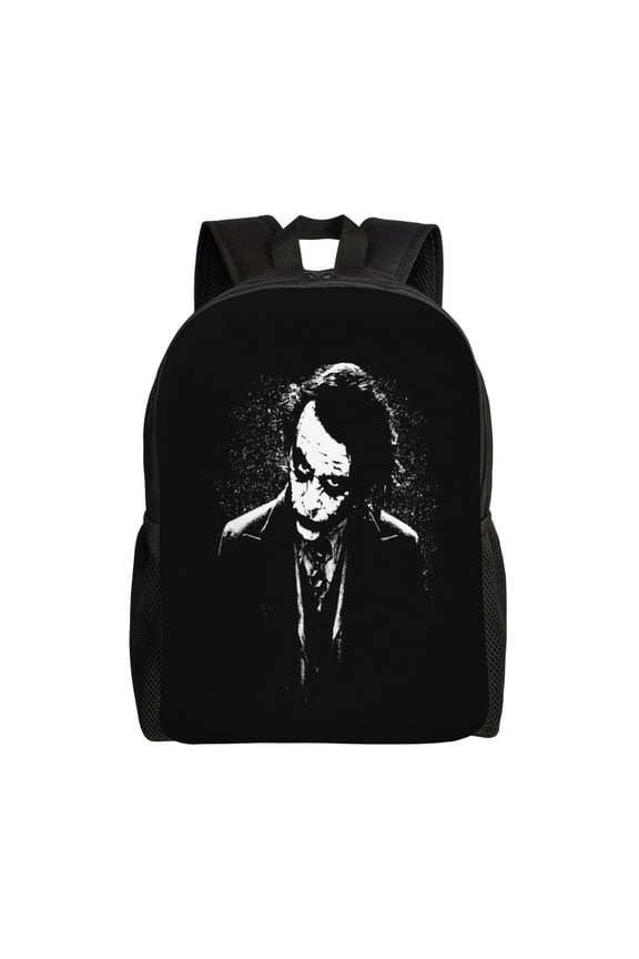 Joker Backpack Cute Anime Large Capacity Multifunction Backpacks Lightweight Sports Travel Laptop Bag Daypack 16In