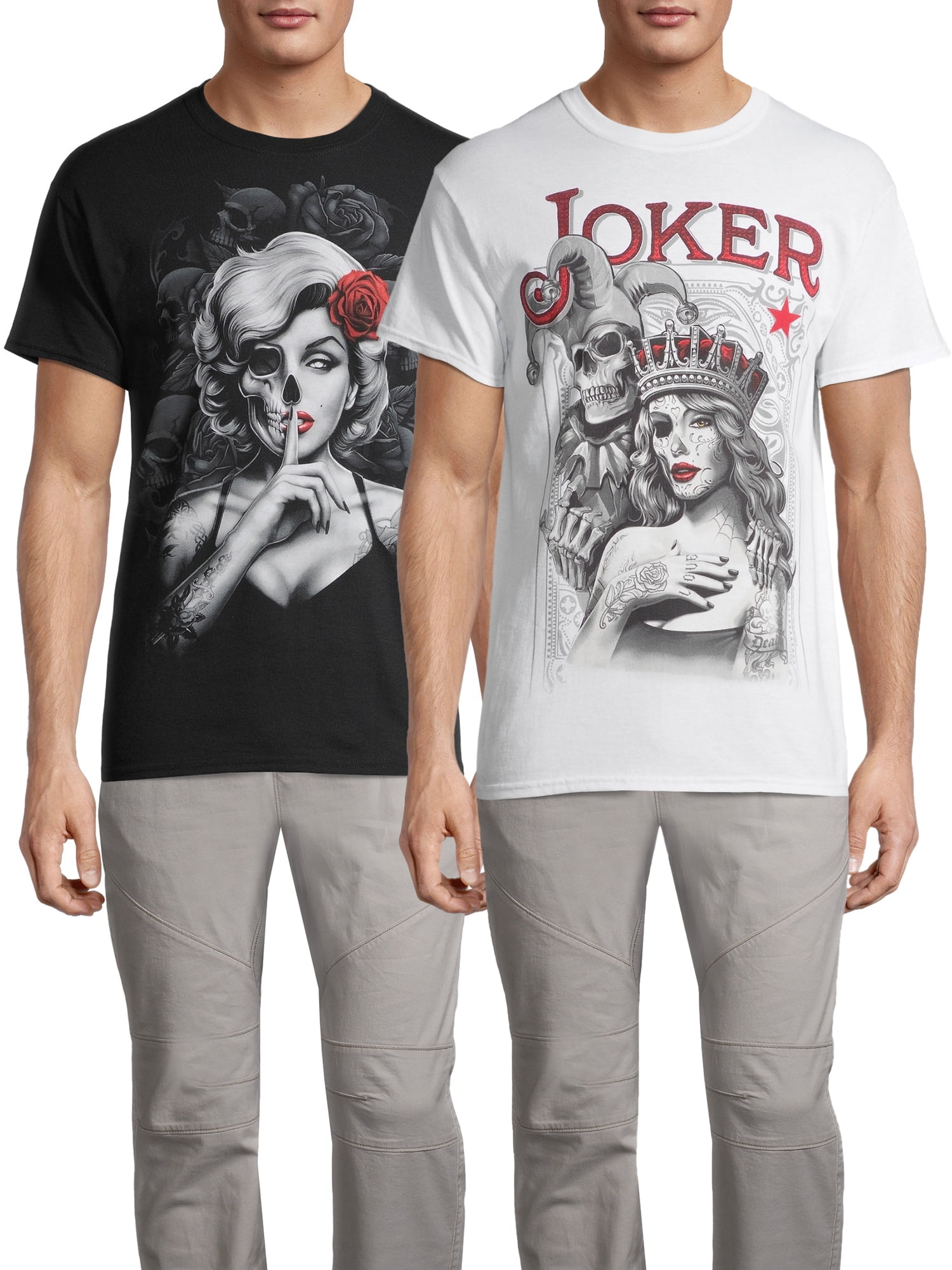 Joker t shirt clearance walmart