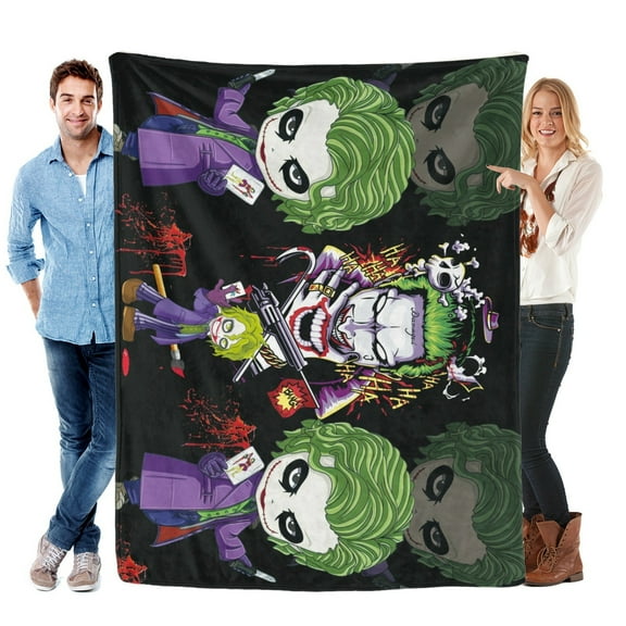 Joker Blanket Soft Bed Sofa Throw Cozy Lightweight Birthday Gift