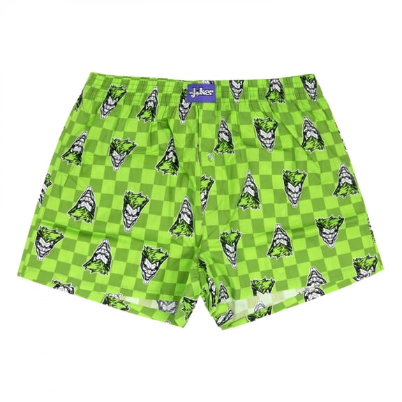 Joker Checker Board Woven Boxers-Large (36-38)