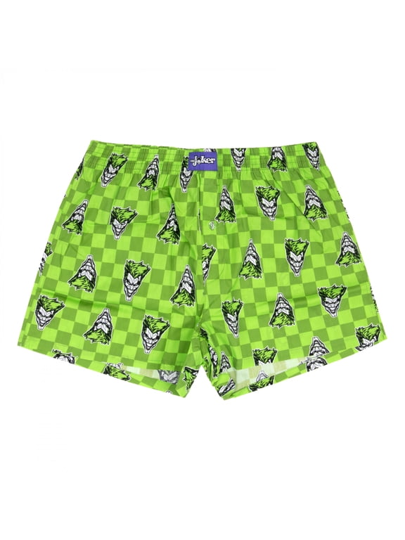 Joker Checker Board Woven Boxers-Large (36-38)