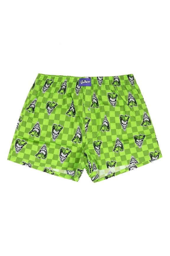 Joker Checker Board Woven Boxers-Medium (32-34)