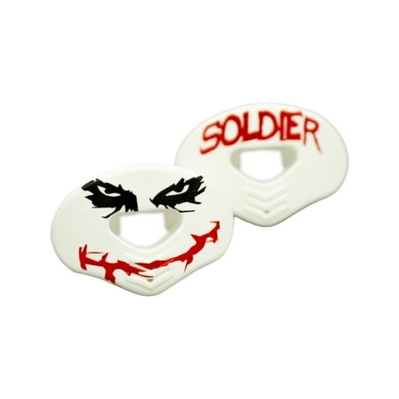 Soilder Sports Joker Elite Air Lip Protector Mouth Guard, Includes 2 Lip Guards