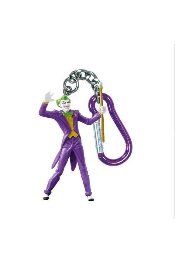 Joker Figural PVC Key Ring
