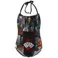 thumbnail image 1 of Joker Folie A Deux Children's One-piece Swimwear Halterneck Swimsuit Summer Beach Girl's Bathing Suits Breathable Beachwear, 1 of 7