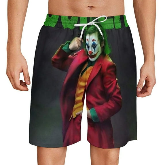 Joker Folie A Deux Short Sweatpants Summer Daily Cozy Lounge Shorts 3D Printed Beach Shorts Sweatpants With Drawstring And Pockets