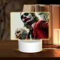 thumbnail image 1 of Joker Folie a Deux Movie Acrylic Night Light Adjustable 3 Light Modes USB Cable Lamp Light Display Base Rectangular LED Light For Bookshelves Desk Bedside Tables Bedroom Child Room, 1 of 9