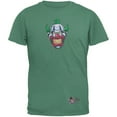 thumbnail image 1 of Joker Grinning Teal Adult T-Shirt - Medium, 1 of 1