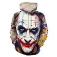 thumbnail image 1 of Joker Hoodies for Men Women, Unisex Hooded Sweatshirt, Oversized Pullover with 3D Print, Casual Loose Fit Hoodie, S-6XL, 1 of 8