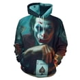 thumbnail image 1 of Joker Hoodies for Men Women, Unisex Hooded Sweatshirt, Oversized Pullover with 3D Print, Casual Loose Fit Hoodie, S-6XL, 1 of 8