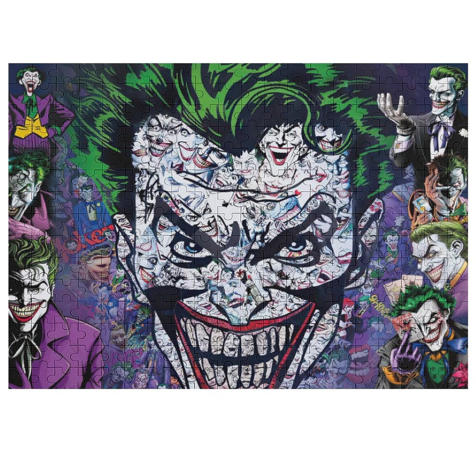 Joker Jigsaw Puzzle 300-1000 Pieces Birthday Gift for Adult Movie Fans Home Decor