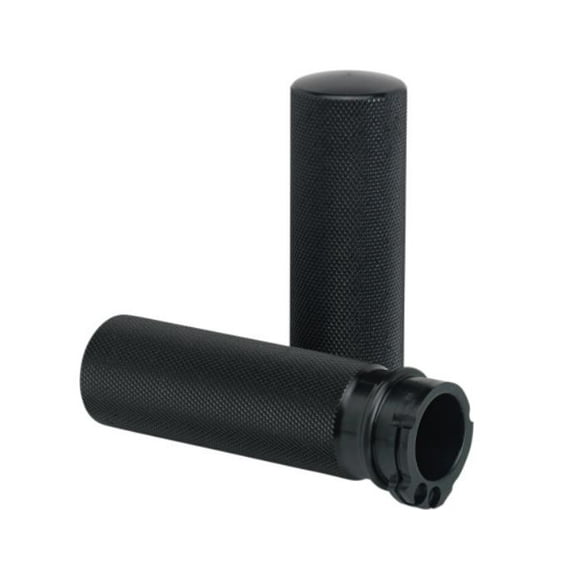 Joker Machine 03-93-1 Knurled Handgrips - Hard Black Anodized Finish