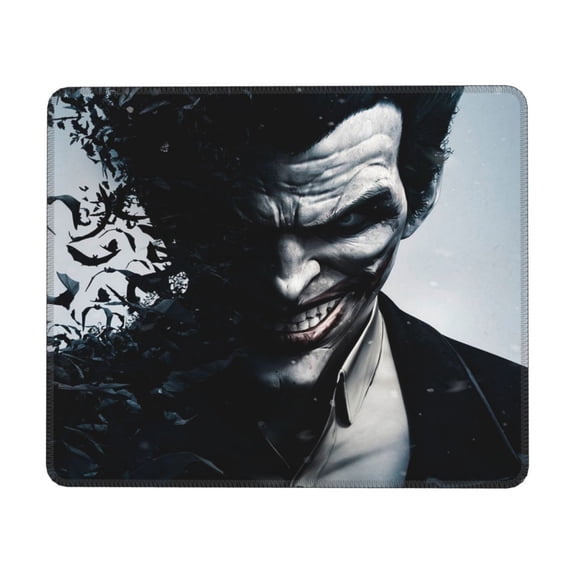 Joker Mousepad Rectangle Cartoon Printed Non-Slip Rubber Base Mouse Pad