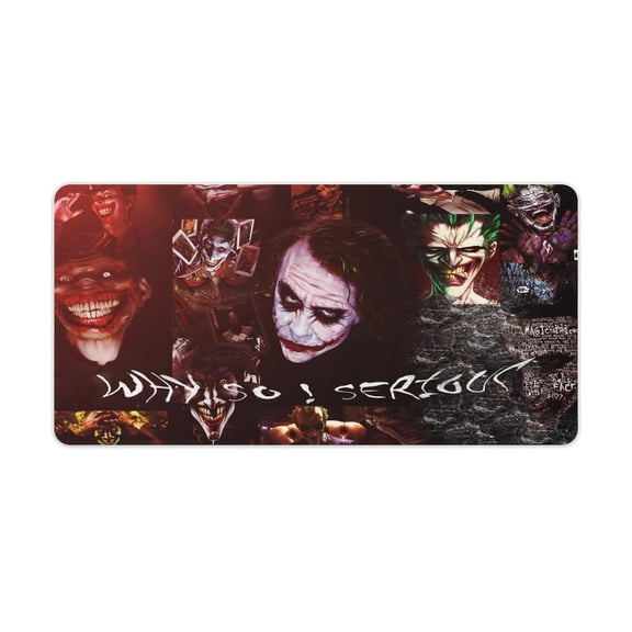 Joker Mousepad Rectangle Cartoon Printed Non-Slip Rubber Base Mouse Pad
