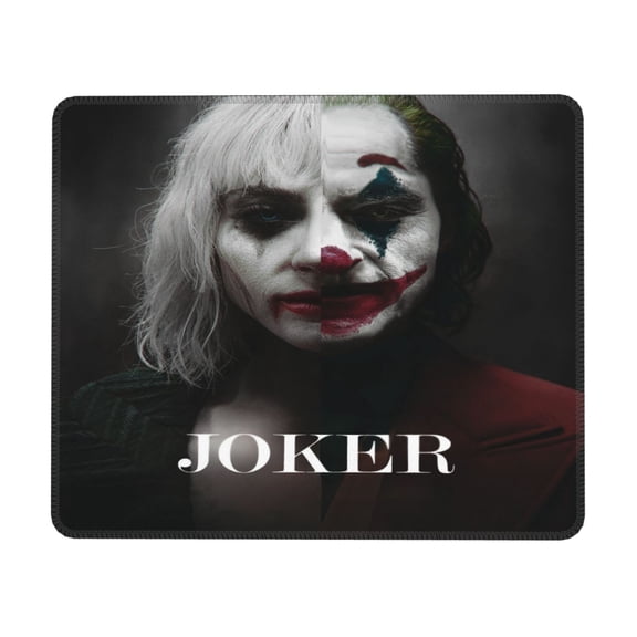 Joker Mousepad Rectangle Cartoon Printed Non-Slip Rubber Base Mouse Pad