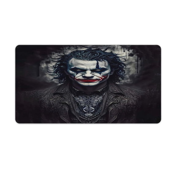 Joker Mousepad Rectangle Cartoon Printed Non-Slip Rubber Base Mouse Pad