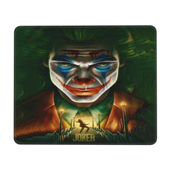 Joker Mousepad Rectangle Cartoon Printed Non-Slip Rubber Base Mouse Pad