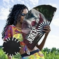 thumbnail image 1 of Joker Movie-theme Folding Fan Chinese Fan Hand Polyester Foldable Fan Fans for Dancing Party Home Suitable for Home, Office, Party, 1 of 6