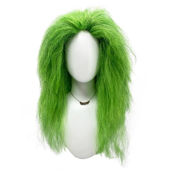 Joker Wig - Men's Green Anime Short Wavy Synthetic Hair Wig for Halloween Cosplay & Clown Costume