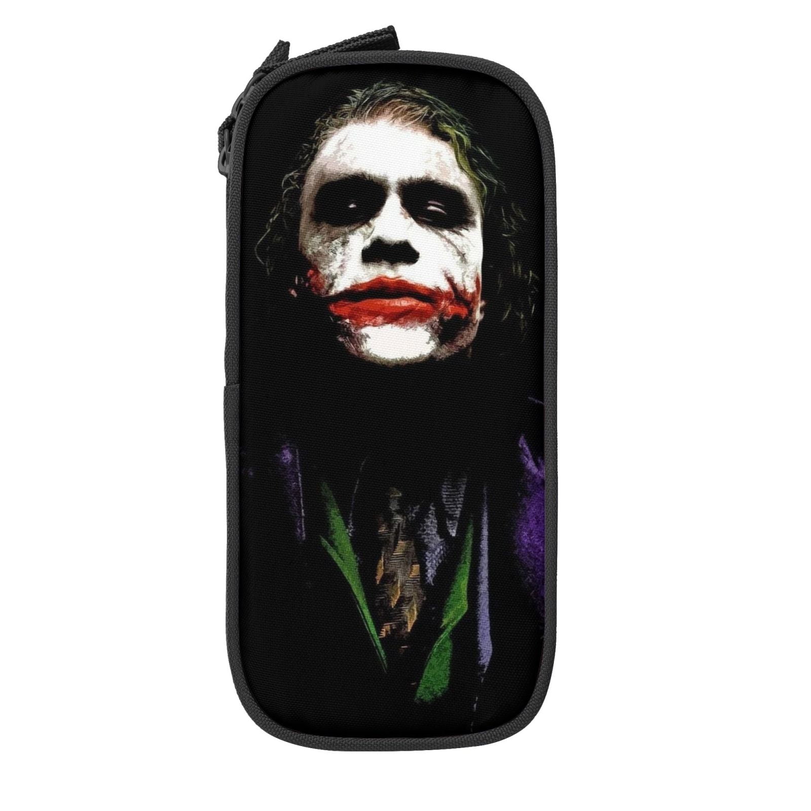 Jokers Pencil Case with Zipper, Big Capacity Pen Pouch Large Storage